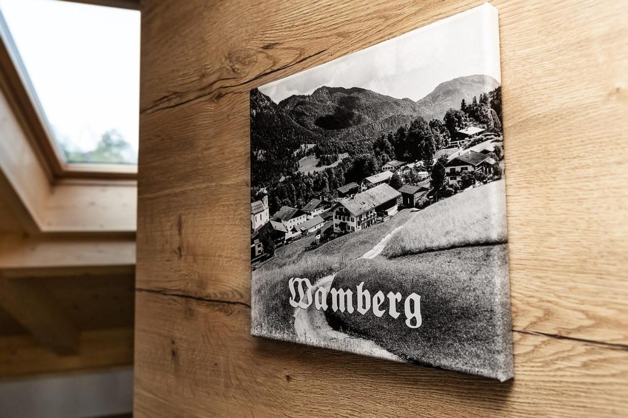 Ferienwohnung Wamberg ガルミッシュ・パルテンキルヒェン エクステリア 写真